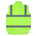 Customized Work Hi Vis Short Fleece Safety Vest